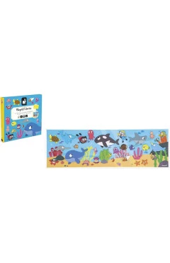 Janod Магнитные истории морские жители 30 эл, арт. J05448
