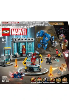 LEGO Конструктор Super Heroes лаборатория железного человека: зал брони, арт. 76315