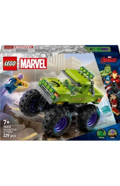 LEGO Конструктор Super Heroes грузовик халка против таноса, арт. 76312