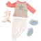Our Generation набор одежды для кукол пижама с игрушкой единорога, арт. BD30311Z