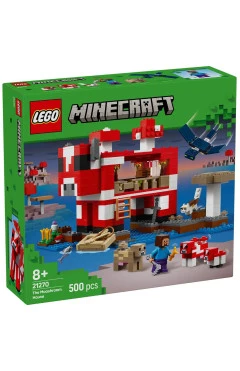 LEGO Конструктор Minecraft грибной дом, арт. 21270