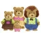 Набор фигурок Li'l Woodzeez семья львов 4 ед, арт. WZ6660Z