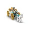 Конструктор LEGO Disney Princess замок золушки и карета, арт. 43275