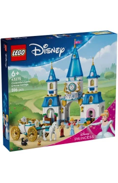 Конструктор LEGO Disney Princess замок золушки и карета, арт. 43275