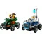 Конструктор LEGO City «Літак проти лікарняного ліжка» Набір для гонок, арт. 60459