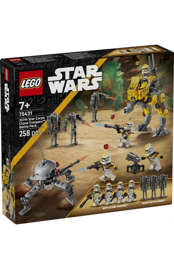 LEGO Star Wars бойовий загін бійців-клонів 327-й галактичний корпус набір, арт. 75431