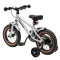 Детский велосипед Miqilong ST 12 серебристый, арт. RBB-ST12-SILVER