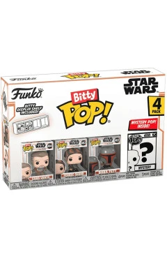 Набор Funko POP (Bitty): Mandalorian 4PK - Marshall, арт. 75453