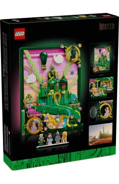Конструктор LEGO Wicked смарагдове місто настінний арт, арт. 75685
