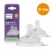 Соска Avent Natural 1мес+, природный поток, 2 шт, медленный поток, арт. SCY963/02