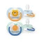 Пустышка Avent Ultra Air, 0-6 мес., 2 шт, дизайн для мальчиков, арт. SCF080/23