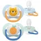 Пустышка Avent Ultra Air, 0-6 мес., 2 шт, дизайн для мальчиков, арт. SCF080/23