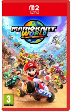 Гра консольна Switch 2 Mario Kart World, картридж, арт. 0045496312329