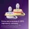 Пустышка Avent Ultra Air, 0-6 мес., 2 шт, дизайн для девочек, арт. SCF087/04