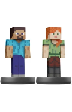 Фигурка amiibo minecraft steve and alex, арт. 045496381059