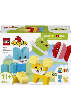 Конструктор LEGO DUPLO My First чудові творчі домашні улюбленці 3 в 1, арт. 10477-
