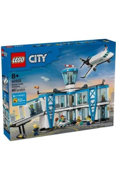 Конструктор LEGO City аэропорт с самолетом, арт. 60502