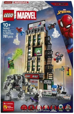 Конструктор LEGO Super Heroes людина-павук проти містеріо: дейлі б'югл, арт. 76342