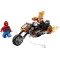 Конструктор LEGO Super Heroes человек-паук vs призрачный всадник на мотоцикле, арт. 76335