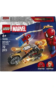 Конструктор LEGO Super Heroes людина-павук vs призрачний вершник на мотоциклі, арт. 76335