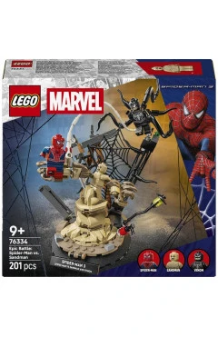 Конструктор LEGO Super Heroes Легендарная битва Человек-паук против Песочного человека, арт. 76334