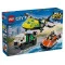 Конструктор LEGO City ремикс самолета, грузовика и судна на воздушной подушке, арт. 60505-