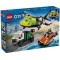 Конструктор LEGO City ремикс самолета, грузовика и судна на воздушной подушке, арт. 60505-