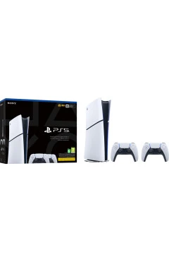 Игровая консоль PlayStation 5 slim digital edition (2 геймпада Dualsense), арт. 1000050121