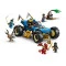 Конструктор LEGO Ninjago автомобиль-трансформер Джея, арт. 71856