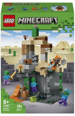 Конструктор LEGO Minecraft подземелье зомби, арт. 21587