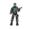Коллекционная фигурка Fortnite Micro Legendary Skull Trooper - green, 6см, арт. FNT0949