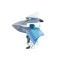 Ігрова фігурка-трансформер Super Wings Transforming травер traver 12.5см, арт. EU780232