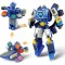 Игровой набор Super Wings Transforming всемирный космодром 3в1, арт. YW780288