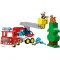 Конструктор LEGO DUPLO Town пожежна машина зі шлангом і пожежником, арт. 10473