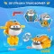 Игровая фигурка-трансформер Super Wings Transform-a-Bots Таки (Taki), 5см, yw780058