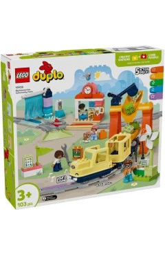 Конструктор LEGO DUPLO Town большой интерактивный общественный поезд, арт. 10428-