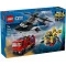 Конструктор LEGO City ремикс вертолетов, пожарных машин и подводных лодок, арт. 60462