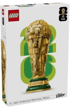 Конструктор LEGO Editions Football Офіційний трофей ЧС з футболу FIFA, арт. 43020-