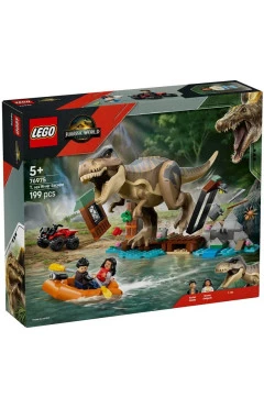 Конструктор LEGO Jurassic World втеча по річці від тиранозавра, арт. 76975