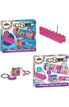 Набір для виготовлення браслетів Cra-Z-Art Ultimate Rubber Band Loom в асортименті, арт. 19128CRA