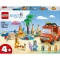 Конструктор LEGO bluey пляж і сімейна поїздка на автомобілі Блуи, арт. 11202