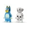 Конструктор LEGO bluey веселощі з Блуї і Хлоєю на ігровому майданчику, арт. 11201