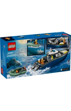 Конструктор LEGO City преследование на полицейском катере, арт. 60456