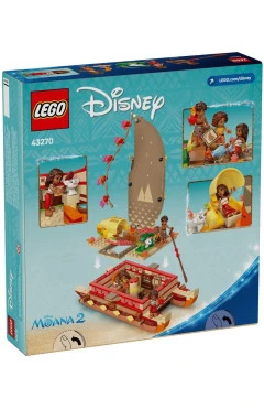 Конструктор LEGO Disney Princess пригодницьке каное Ваяни, арт. 43270