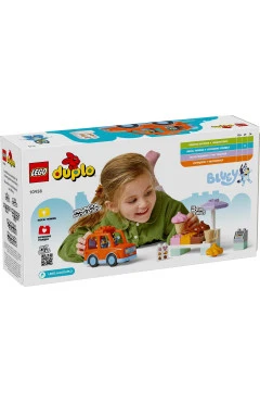 Конструктор LEGO DUPLO bluey пригоди з морозивом з Блуї, арт. 10458