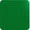 Конструктор LEGO DUPLO Classic зелёная строительная пластина, арт. 10460