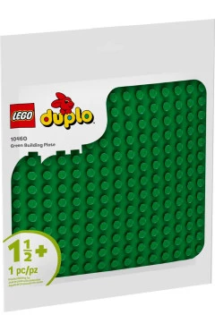 Конструктор LEGO DUPLO Classic зелена будівельна пластина, арт. 10460