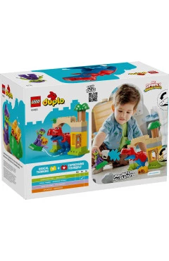 Конструктор LEGO DUPLO Disney Динозавр Spidey-Rex проти зеленого гобліна, арт. 10463