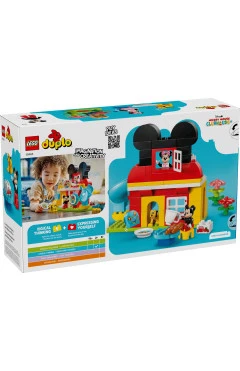 Конструктор LEGO DUPLO Disney Міккі Маус: клубний будиночок з Мінні і Плуто, арт. 10465
