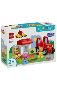 Конструктор LEGO DUPLO Peppa Pig трактор і базар, арт. 10468